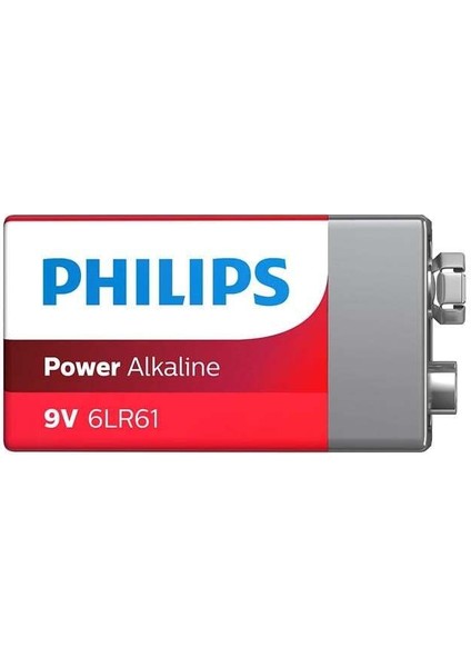 Philips 6LR61-P1B 9 Volt Power Alkalin Pil (Tekli) fiyatları