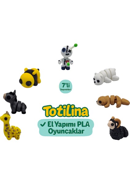7'li Set (Voodoo Ayı Su Samuru Koç Zürafa Eşek Arı…)