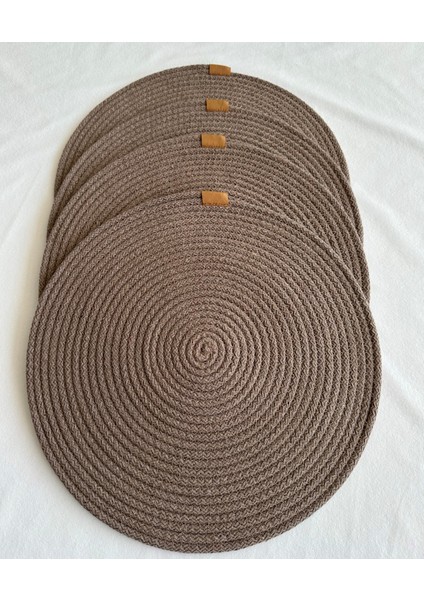 Yuvarlak Supla Sepya 33CM 4lü modelleri