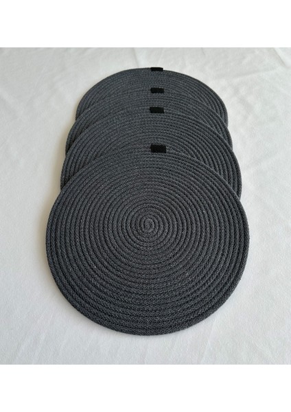 Yuvarlak Supla Antrasit 33CM 4lü fiyatları