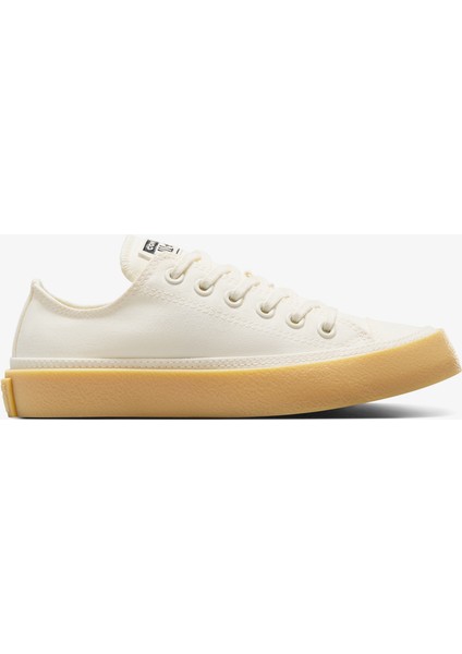 Chuck Taylor All Star Taylored Lux Unisex Krem Sneaker
