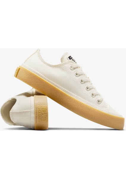 Chuck Taylor All Star Taylored Lux Unisex Krem Sneaker