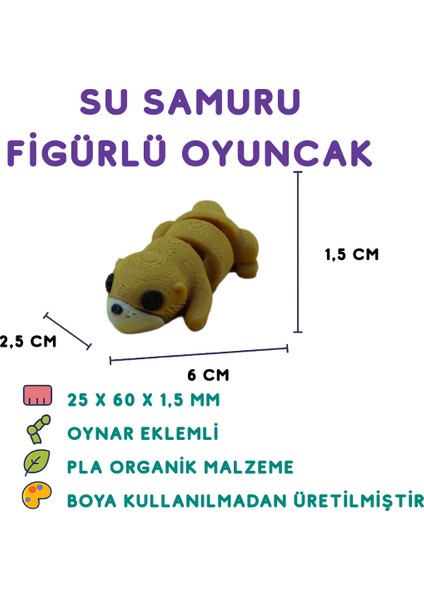 Su Samuru Figür - Minyatür Oyuncak