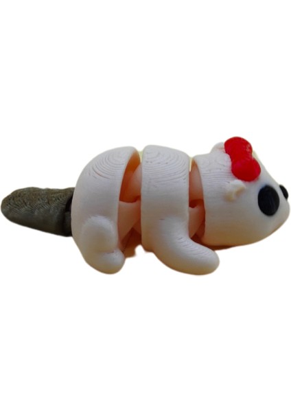 Kız Su Samuru Figür - Minyatür Oyuncak