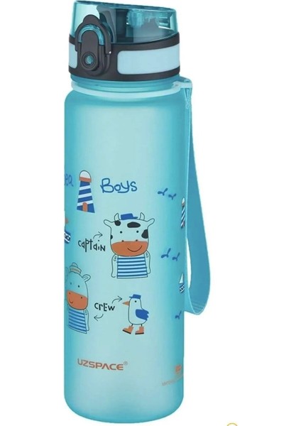 Uzspace Tritan 500 ml (Dynamic Orange -Bear) Matara 3026-5
