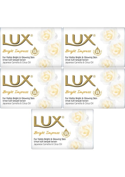 Sabun 80GR Bright Impress (Etkileyici Parlaklık) (5 Li Set)