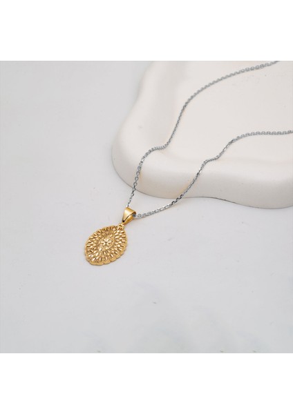 Yaşam Çiçeği 14 Ayar Altın Kolye Ucu modelleri
