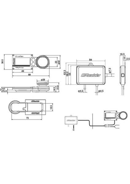 Profec - OLED Elektronik Boost Kontrol Cihazı - Beyaz indirimleri