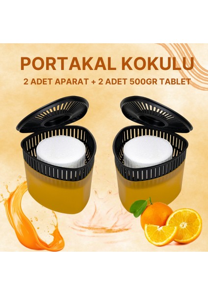 2 Adet 500 gr Nem Alıcılı ve Rutubet Giderici Aparat Üçgen Portakal (Tablet Dahil) fiyatları