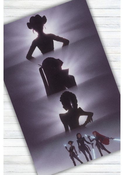 Iblis Avcıları Kızları Figürlü Halı Dijital Baskılı Pamuk Dokuma Kaymaz Tabanlı Yıkanabilir Antialerjik Pati Dostu Oyun Halısı modelleri