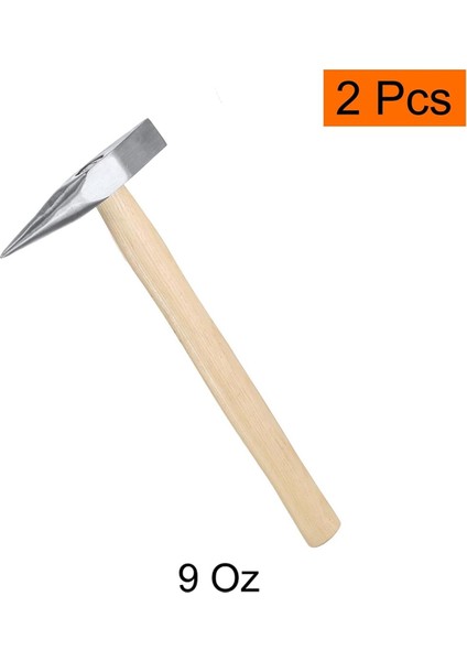 2 Adet 9 Oz Kaynak Yonga Çekme Çekme Çelik Tack-Patchmer Elektrikçi Elektrikçi&#39;nin Hammer Onarımı Gidermek Için Ahşap Saplı (Yurt Dışından) fırsatları