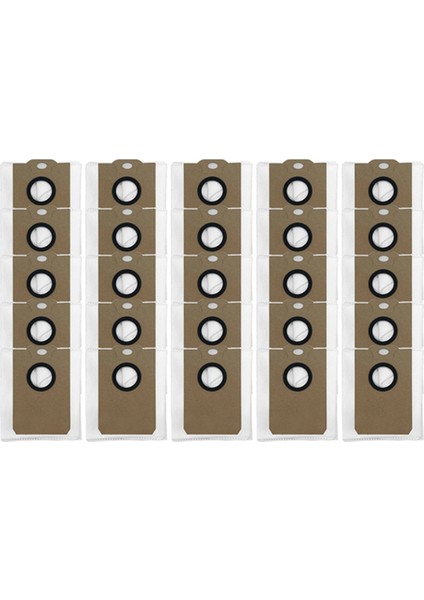 Cecotec Conga Için Toz Torbaları 2299 2499 7490 Vakum Süpürge Aksesuarları Toz Çöp Torbaları Temizlik Araçları 25 Pcs (Yurt Dışından)