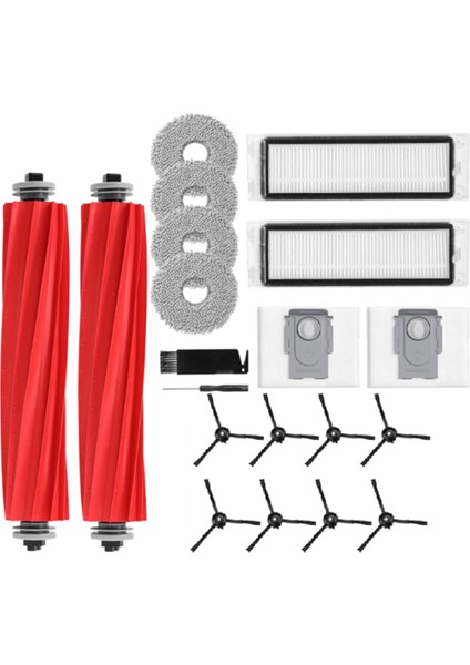 Roborock Q Revo Sweeper Aksesuarları Için 20 Pcs Ultra Dayanıklı Aksesuarlar (Yurt Dışından)