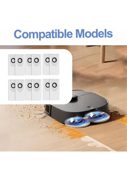 12 Pcs Eureka J12 Ultra/midea V12 Robot Vakum Süpürücü (Yurt Dışından) fiyatları