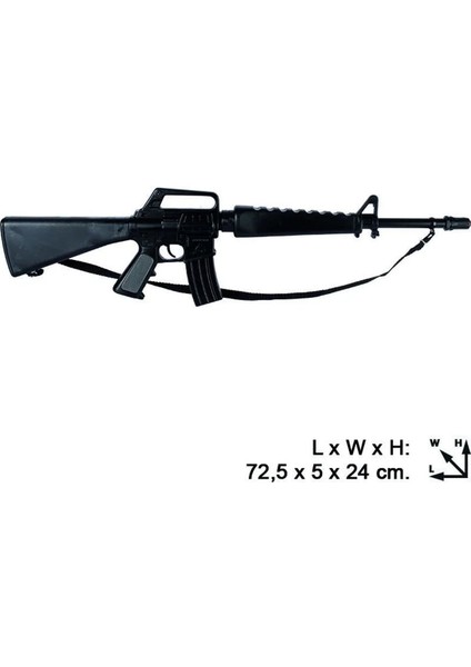 Çocuklar Için Gerçekçi Oyuncak Komando Tüfeği 72,5 cm indirimleri