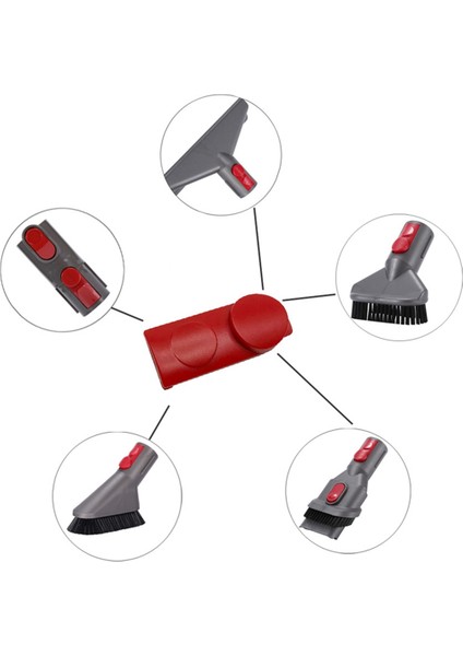 4pcs Clip Mandal Sekmesi Düğmesi + Dyson V6 V7 V8 V11 V12 V12 V15 Vakum Süpürge Parçaları Için (Yurt Dışından) modelleri