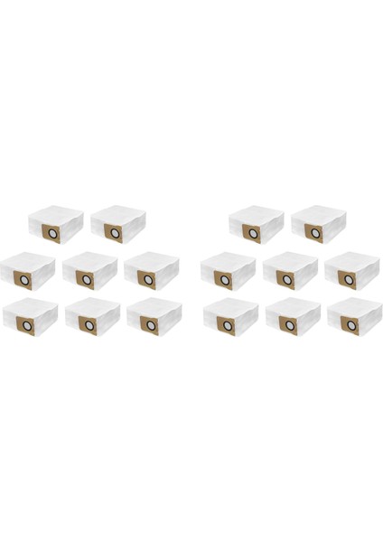 Xiaomi Dreame X20 PRO/X20 PRO/X20 Pro Robot Vakum Temizleyici Toz Çantası Yedek Yedek Parçalar Için 16PCS (Yurt Dışından)