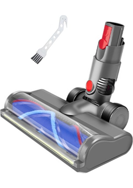 Hızlı Bırakma Motor Kafa Temizleyici Dyson V10 Slim V12 Ince Vakum Bağlantısı Sert Zemin Için LED Toz Işıkları (Yurt Dışından)