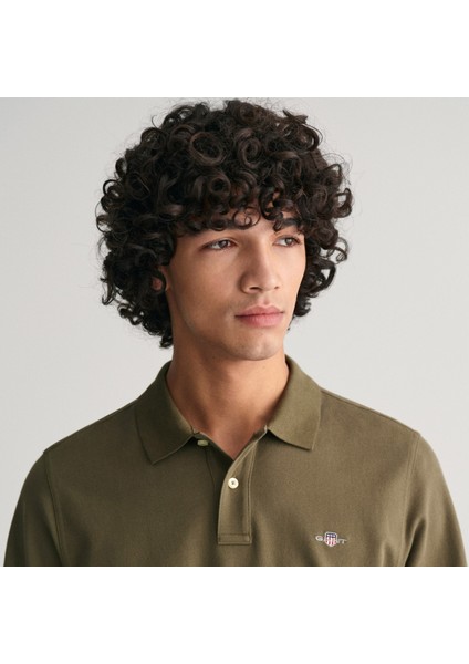 Erkek Yeşil Regular Fit Polo modelleri