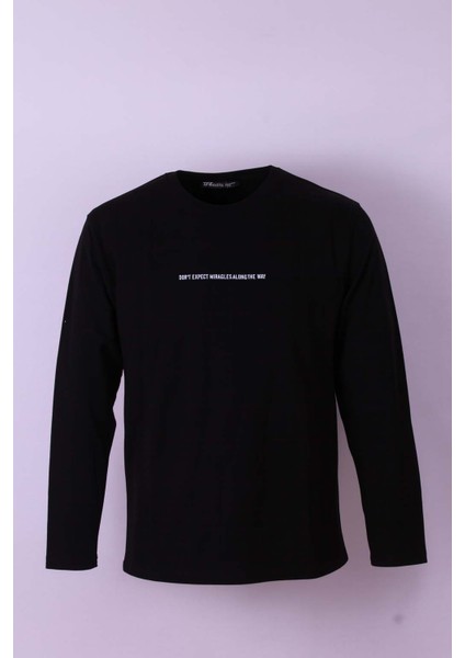 Siyah Erkek Sweatshirt 5725