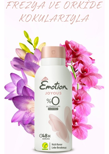 Joyous Kadın Deodorant 4 x 90 ml Seyahat Boy indirimleri