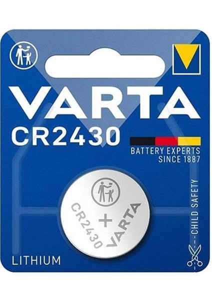 Varta CR2430 3 Volt Lityum Pil Tekli