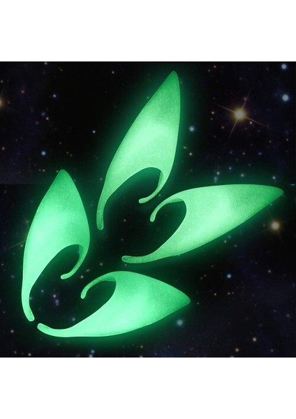 Karanlıkta Yanan Fosforlu Lateks Elf Kulağı 1 Çift fiyatları