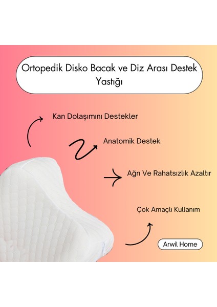 Ortopedik Visco Bacak ve Diz Arası Destek Yastığı indirimleri