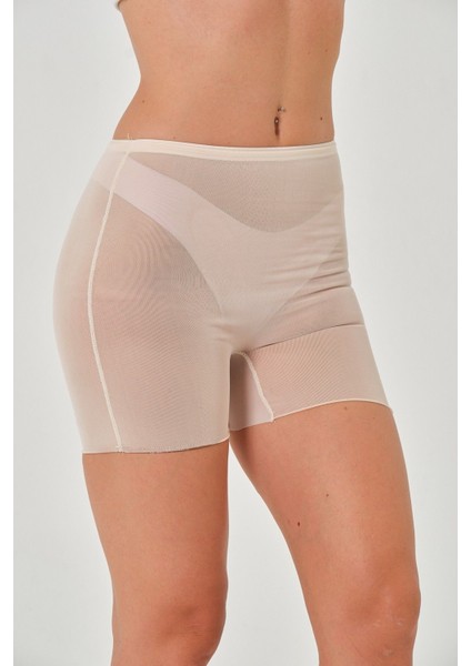 Fasano Model Hava Alan Yüksek Bel Transparan Şort Korse modelleri