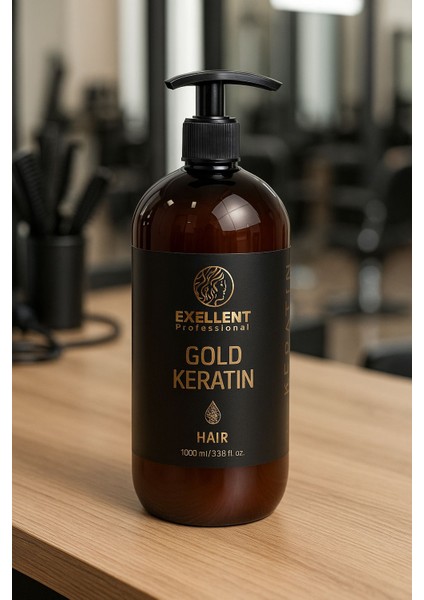 Exellent Profesyonel Gold Keratin