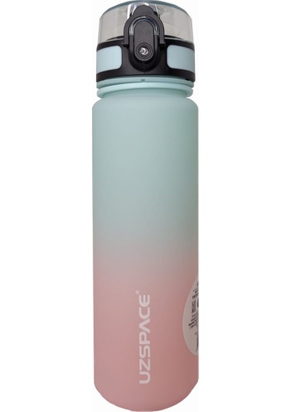 Uzspace Tritan Su Matarası 500 ml VGN3026 Mint-Pink
