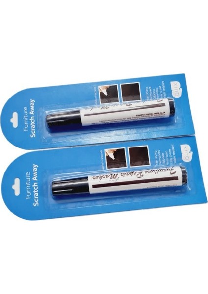 Rötuş Kalemi Siyah Renk | Ahşap Rötuş Kalemi / 2 Adet fırsatları