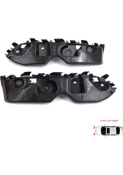 Renault Dacia Duster Mk1 Hs 2010-2017 622230010R Için Ön Sağ Sol Tampon Iç Bağlantı Braket Ayağı