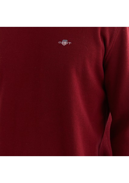 Erkek Bordo Regular Fit Bisiklet Yaka Kazak indirimleri