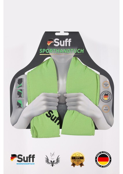 Manavgat Oto Market Sporcu Soğutma Havlusu 110X30CM Süper Emici Şok Kuruma