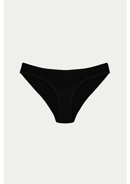 Pamuklu Siyah Beyaz Ten Rengi 3'lü Külot modelleri