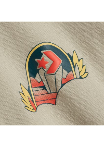 Desert Sunset Erkek Haki T-Shirt modelleri