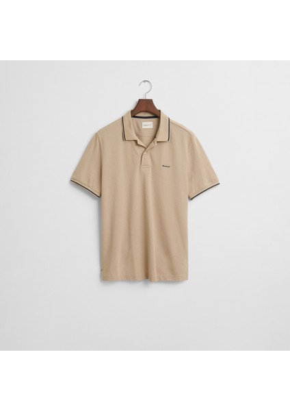 Erkek Bej Regular Fit Polo fırsatları