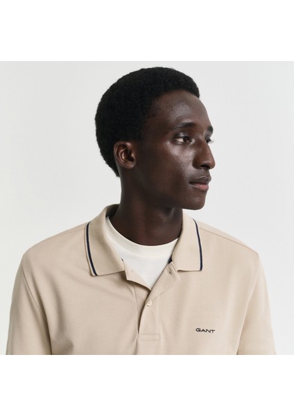 Erkek Bej Regular Fit Polo indirimleri