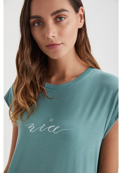 Yumuşak Dokulu Büyük Beden Kadın Kapri Takım 2722 fırsatları