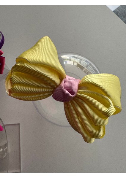 Kız Çocuk Fiyonklu Taç Seti (3 Parça) – Okul & Doğum Günü Hediyesi modelleri