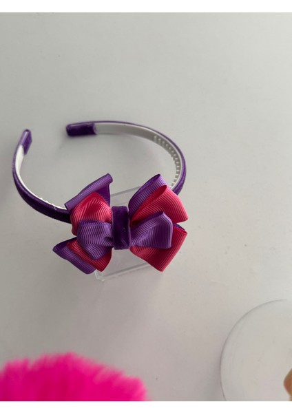 Kız Çocuk Fiyonklu Taç Seti (3 Parça) – Okul & Doğum Günü Hediyesi fırsatları