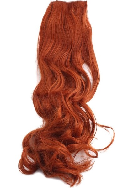 Fiber Sentetik Dalgalı 8 Parça Çıt Çıt / Bakır