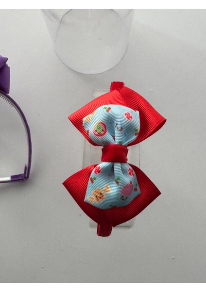 Kız Çocuk Fiyonklu Taç Seti (3 Parça) – Okul & Doğum Günü Hediyesi fiyatları