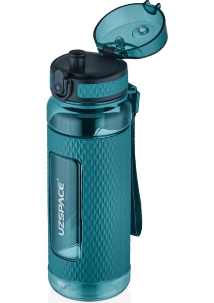 Uzspace 800ML -Büyük Boy- Tritan Su Matarası Silikon Korumalı Kaydırmaz Gövde fiyatları