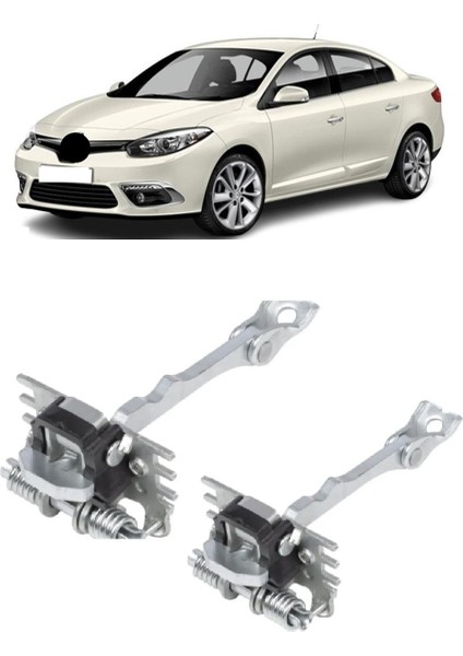 Renault Fluence 2009 -2016 Uyumlu Ön Kapı Gergisi Sağ + Sol Takım 2 Adet 824310007R