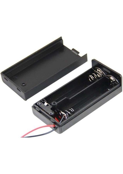 Powermaster 2'li Aa Kapaklı Switch'li Pil Yuvası (IC-233C