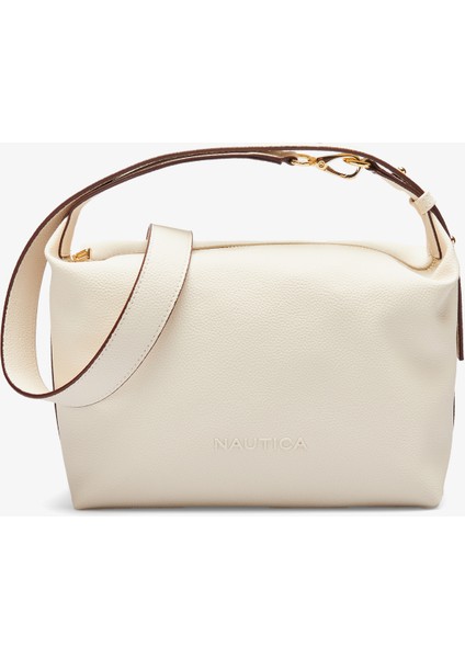 Kadın Krem Omuz Çantası