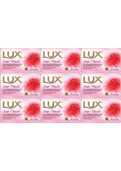 Sabun 80GR Soft Touch (Yumuşak Dokunuş) (9 Lu Set)