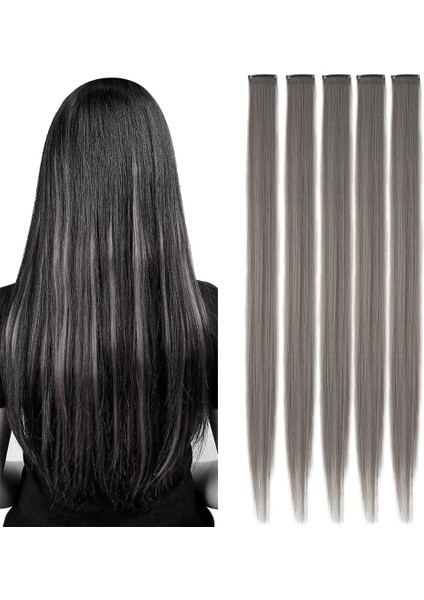 Renkli Sentetik Çıt Çıt / 5 Adet / D42